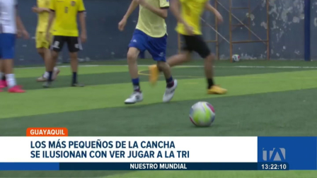 A pocos días de que inicie la cita de la FIFA 2026, los más pequeños se preparan para alentar a la selección. Un reportaje de Ericka Vera
