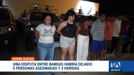 El bloque de seguridad ejecutó múltiples allanamientos en zonas conflictivas para capturar a los responsables de un ataque armado entre bandas.  Un reportaje de Camila Guevara