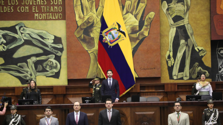 Las autoridades en el Pleno de la Asamblea Nacional se reconfigurarán tras la renuncia de Olsen.