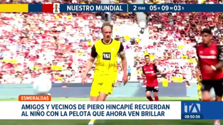 Recorremos la infancia y primeros pasos del defensor Piero Hincapié. En la "provincia verde" conversamos con los vecinos que lo vieron crecer. Un reportaje de Ricardo Cruzatty