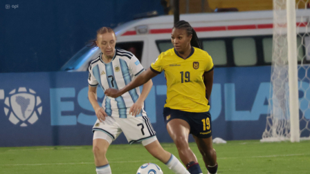 09 de junio del 2026 Encuentro entre Ecuador vs Argentina por Liga de Naciones Femenina en el estadio Atahualpa.  API/HENRY LAPO
