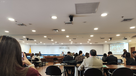 La audiencia de juicio del Caso Triple A se realiza en el Complejo Judicial Norte.