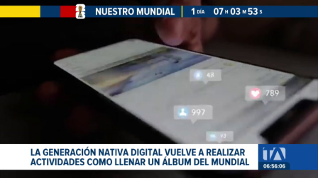 La recolección e intercambio de cromos físicos se convierte en el fenómeno del momento para niños y jóvenes, logrando su desconexión del mundo digital. Un reportaje de Ricardo Cruzatty