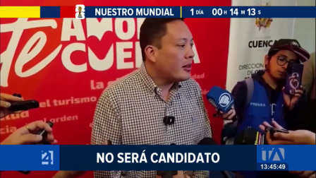 El Tribunal Contensioso Electoral ratificó la sanción impuesta en contra del actual alcalde de Cuenca. Un reportaje de Iván Rodríguez