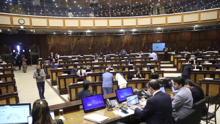 El Pleno de la Asamblea Nacional debatió el 8 de junio las reformas al COIP.