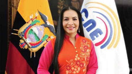 Diana Atamaint desmintió los rumores sobre su salida del CNE.