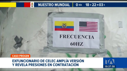 El extecnico de Celec señaló que desde septiembre de 2024 la institución conocía que se pretendían entregar generadores inservibles. Un reportaje de Fausto Yépez