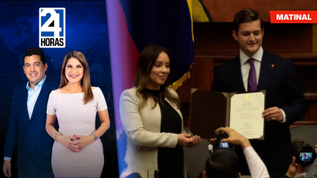 Revise las noticias más destacadas de Ecuador en nuestro Noticiero 24 Horas Emisión Matinal del jueves 11 de junio del 2026. Con Liz Valarezo y Milton Pérez.