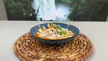 Este jueves 11 de junio del 2026 preparamos sopa azteca, junto al chef Felipe Campana.