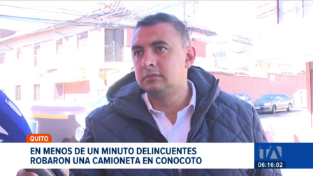 Las cámaras de seguridad del sector captaron el accionar de una banda delictiva que vulneró las seguridades de una camioneta estacionada. Un reportaje de Gustavo Jaramillo
Gustavo Jaramillo
