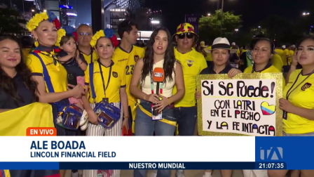 Ecuatorianos que hicieron presencia en el partido debut de la selección ecuatoriana en el Mundial 2026 señalan mantener la fe y pasar la fase de grupos. Un reportaje de Ale Boada