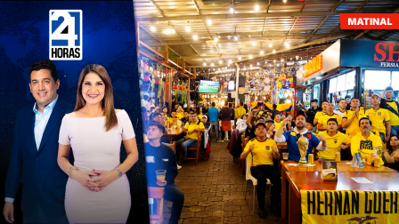 Revise las noticias más destacadas de Ecuador en nuestro Noticiero 24 Horas Emisión Matinal del lunes 15 de junio del 2026. Con Liz Valarezo y Milton Pérez.