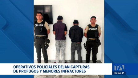 En un despliegue los uniformados ejecutaron allanamientos estratégicos que permitieron sacar de las calles a requeridos por la justicia. Un reportaje de Mishell Villacís
