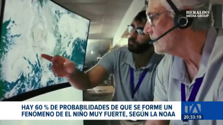 El Comité Nacional consideró los datos de la NOAA y recordó que el plazo para que los GAD entreguen los planes de contingencia culmina el 23 de junio. Un reportaje de Ericka Vera