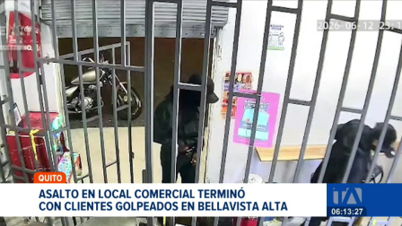 Moradores y comerciantes del norte de Quito denuncian la violencia de una banda delictiva que atacó un establecimiento del sector. Un reportaje de Gustavo Jaramillo