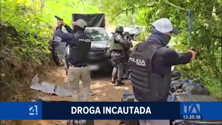 El operativo que se denomino 'Atlas 25' en el cantón Jama, propinó un fuerte golpe al narcotráfico en la provincia de Manabí. Un reportaje de Catalina García