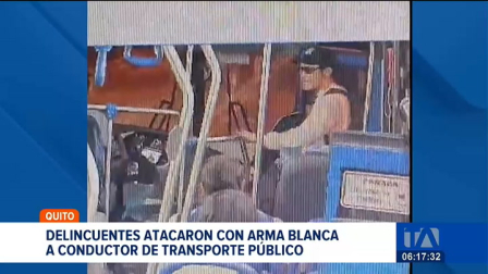 Un conductor fue atacado con arma blanca por asaltantes que robaban su unidad. La víctima recibió asistencia médica de urgencia. Un reportaje de Gustavo Jaramillo