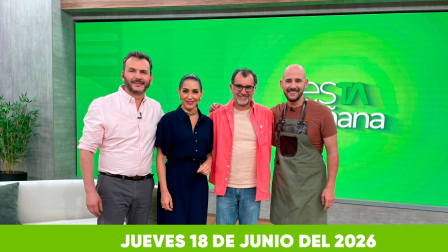 Mira el capítulo de esTAmañana del jueves 18 de junio del 2026. Un magazine diferente y entretenido, con contenido de calidad. De lunes a viernes, de 09:30 a 12:00.