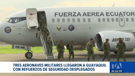 Esta acción es parte del despliegue de 13 mil efectivos que se repartirán en 4 provincias. Guayas concentrará seis mil uniformados. Un reportaje de Astrid Singre