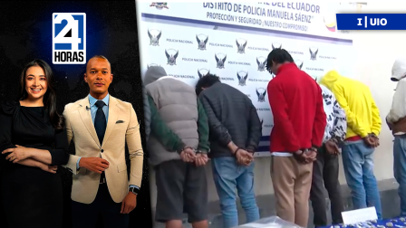 Revise las noticias más destacadas de Quito en la Primera Emisión del Noticiero 24 Horas de este viernes 19 de junio del 2026. Andrea Samaniego  y Juan Miguel Rodríguez.
