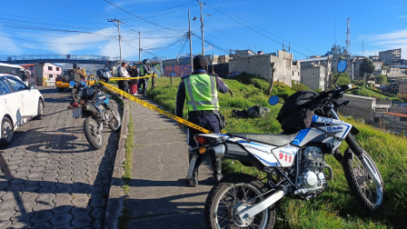La Policía Nacional llegó hasta La Forestal para realizar el levantamiento de un cadáver.