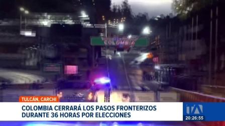 El puente internacional Rumichaca permanecerá cerrado desde las 18:00 del sábado 20 de junio hasta las 06:00 del lunes 22 de junio.