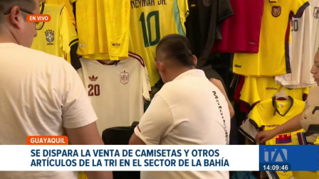 El comercio crece en Quito y Guayaquil ante Curazao. A la par, se intensifica la venta de regalos por el Día del Padre de este domingo. Un reportaje de Ricardo Cruzatty