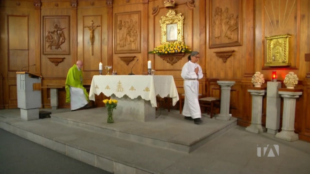 Misa del domingo 21 de junio del 2026, con el padre Allan Mendoza, desde la Capilla La Dolorosa del colegio San Gabriel de Quito