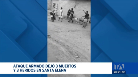 Los crímenes ocurrieron este fin de semana. El triple asesinato se dio en Santa Elena y el ataque en Daule fue dentro de un auto blindado. Un reportaje de Jazmín Solís