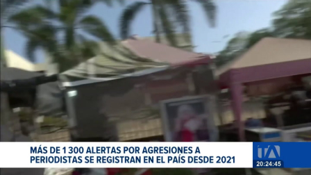 El Consejo de Comunicación señala que actualmente hay trabajadores de medios con protección policial por amenazas de delincuencia organizada. Un reportaje de Karen Haro