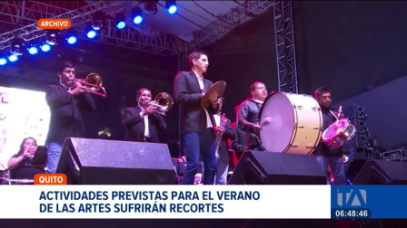 Actividades previstas para el Verano de las Artes en Quito reducen su presupuesto. Los eventos masivos son los más afectados. Un reportaje de Stephany Paz