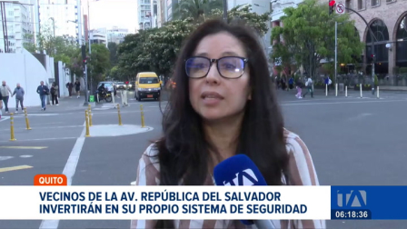 Moradores y empresarios de la av. República del Salvador decidieron financiar sus propios sistemas de vigilancia y seguridad. Un reportaje de Brigette Mancheno