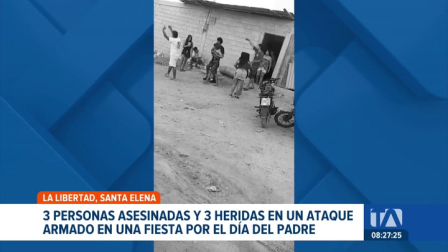 En La Libertad, Santa Elena, una balacera cobró la vida de tres personas, en medio de festejos por el Día del Padre. Un reportaje de Jazmín Solís