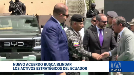 El Ministerio del Interior y el Banco Central firmaron un acuerdo. Se adelantó la construcción de un centro regional de seguridad en Lumbisí. Un reportaje de María Fernanda Utreras