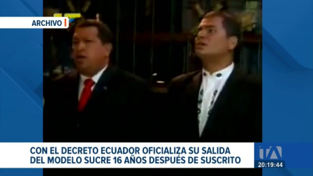 El presidente Daniel Noboa firmó el Decreto Ejecutivo con el que denuncia el Tratado Constitutivo del Sistema Unitario de Compensación Regional. Un reportaje de Astrid Singre