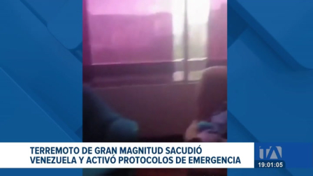 Se reportaron afectaciones en algunas edificaciones de la zona. Las autoridades no han informado sobre víctimas hasta el momento. Un reportaje de Estefania Vaca