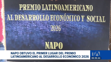 "Napu Marka" se llevó el primer lugar del Premio Latinoamericano al Desarrollo Económico y Social 2026, gracias a su impulso a la bioeconomía amazónica. Un reportaje de Roberto Verdezoto