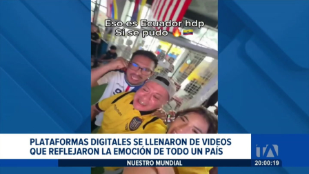 La euforia no se quedó en el estadio ni en las calles; en cuestión de minutos se reflejó la emoción de todo un país en redes. Un reportaje de Macarena Larrea