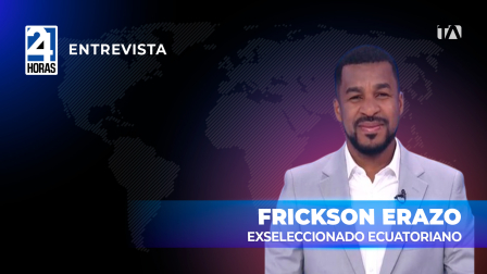 "Alemania puso lo mejor que tenía en campo, no entró con equipo alterno" comentó Frickson Erazo, exseleccionado ecuatoriano, sobre el partido de Ecuador contra Alemania.