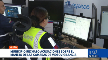 El Municipio de Quito desmintió de las afirmaciones del ministro Reimberg sobre un mal uso de las cámaras de vigilancia instaladas en la ciudad. Un reportaje de Belén Merizalde