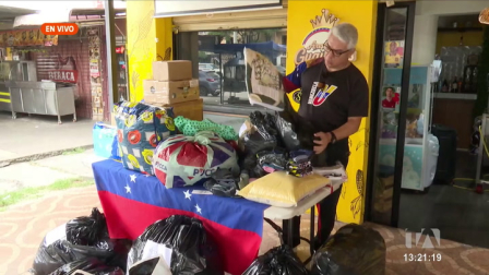 Implementos médicos e insumos no perecibles son los principales productos que se receptan en los puntos de ayuda humanitaria habilitados. Un reportaje de Ericka Vera