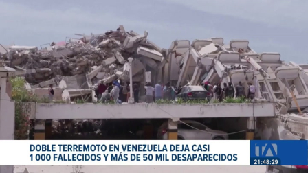 Se reportan más de 50 mil desaparecidos. Labores de rescate continúan mientras la ayuda internacional refuerza la emergencia humanitaria. Un reportaje de Estefania Vaca