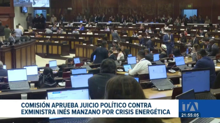 Por unanimidad, los 10 asambleístas respaldaron la moción de Ana Belén Tapia. Se indaga presunto incumplimiento de funciones en la crisis de 2024. Un reportaje de Karen Haro