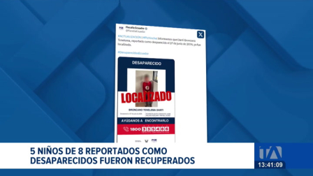 Tras la alerta emitida por la Fiscalía en redes sociales, los equipos de búsqueda recuperaron a cinco menores que se encontraban bajo tutela estatal.