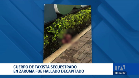 El hallazgo del cuerpo de un taxista de 36 años encide las alarmas. Abandonaron su cabeza en el parque central de Zaruma y el resto del cuerpo en Loja junto a carteles amenazantes.