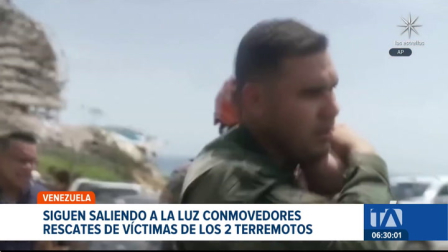 A cinco días del doble terremoto en Venezuela, las labores de búsqueda dejan milagros entre los escombros. El trabajo conjunto con equipos internacionales salvan vidas. Un reportaje de Jazmín Solís