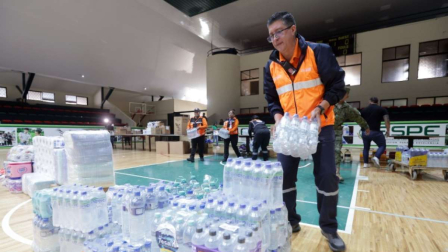 El Gobierno habilitó puntos de acopio de donaciones para Venezuela.