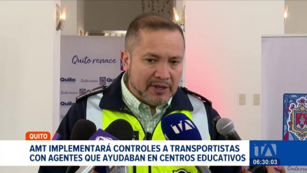 La AMT  reestructurará su personal operativo. El contingente que custodiaba los planteles educativos se sumará a controles a buses urbanos. Un reportaje de Stephany Paz
