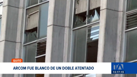 Sujetos a bordo de un vehículo abandonaron dos maletas con explosivos en el sector de La Pradera, norte de Quito. No se reportan víctimas. Un reportaje de Mishell Villacís