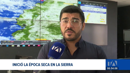 El Inamhi anunció sobre el cambio de temporada. Se pronostica un aumento progresivo de las temperaturas. cielos despejados y ráfagas de viento en la capital. Un reportaje de Stephany Paz